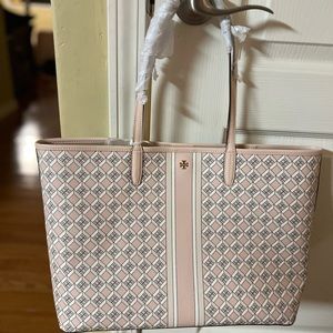Tory Burch Geo Logo Tote